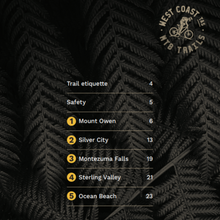 Load image into Gallery viewer, Head for the Hills - West Coast MTB Guide