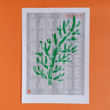 Load image into Gallery viewer, Riso Print - In Nature We Trust