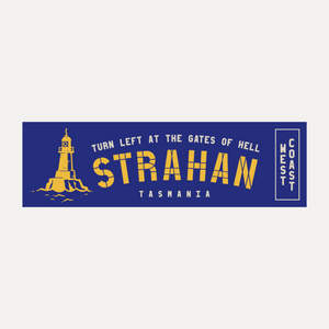 Strahan - Turn Left sticker