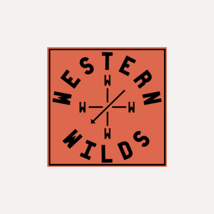 Western Wilds square sticker